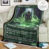 Game Mtg Magic The Gathering M21 397 Llanowar Visionary Fleece Blanket Tagotee
