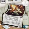 Game Mtg Magic The Gathering M21 4 Anointed Chorister Fleece Blanket
