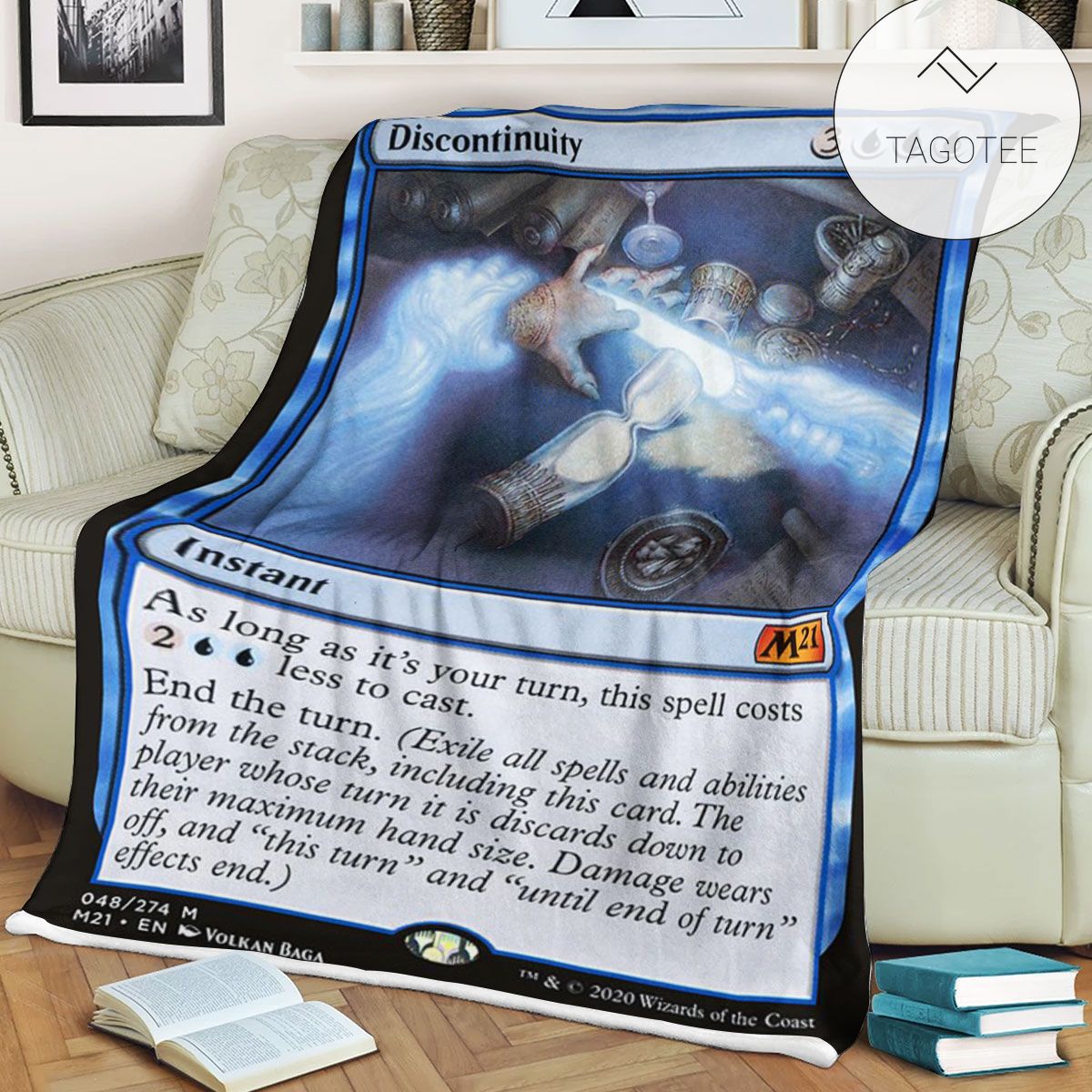 Game Mtg Magic The Gathering M21 48 Discontinuity Fleece Blanket Game Mtg Magic The Gathering M21 48 Discontinuity Fleece Blanket
