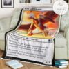Game Mtg Magic The Gathering M21 5 Aven Gagglemaster Fleece Blanket