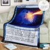 Game Mtg Magic The Gathering M21 56 Lofty Denial Fleece Blanket