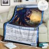 Game Mtg Magic The Gathering M21 58 Mistral Singer Fleece Blanket
