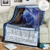 Game Mtg Magic The Gathering M21 64 Riddleform Fleece Blanket Tagotee