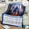 Game Mtg Magic The Gathering M21 77 Teferi S Protege Fleece Blanket Tagotee