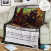 Game Mtg Magic The Gathering M21 90 Blood Glutton Fleece Blanket Tagotee
