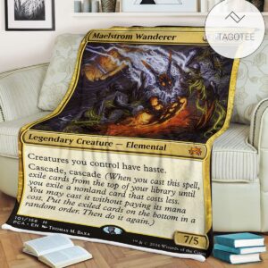 Game Mtg Magic The Gathering Maelstrom Wanderer Blanket Tagotee