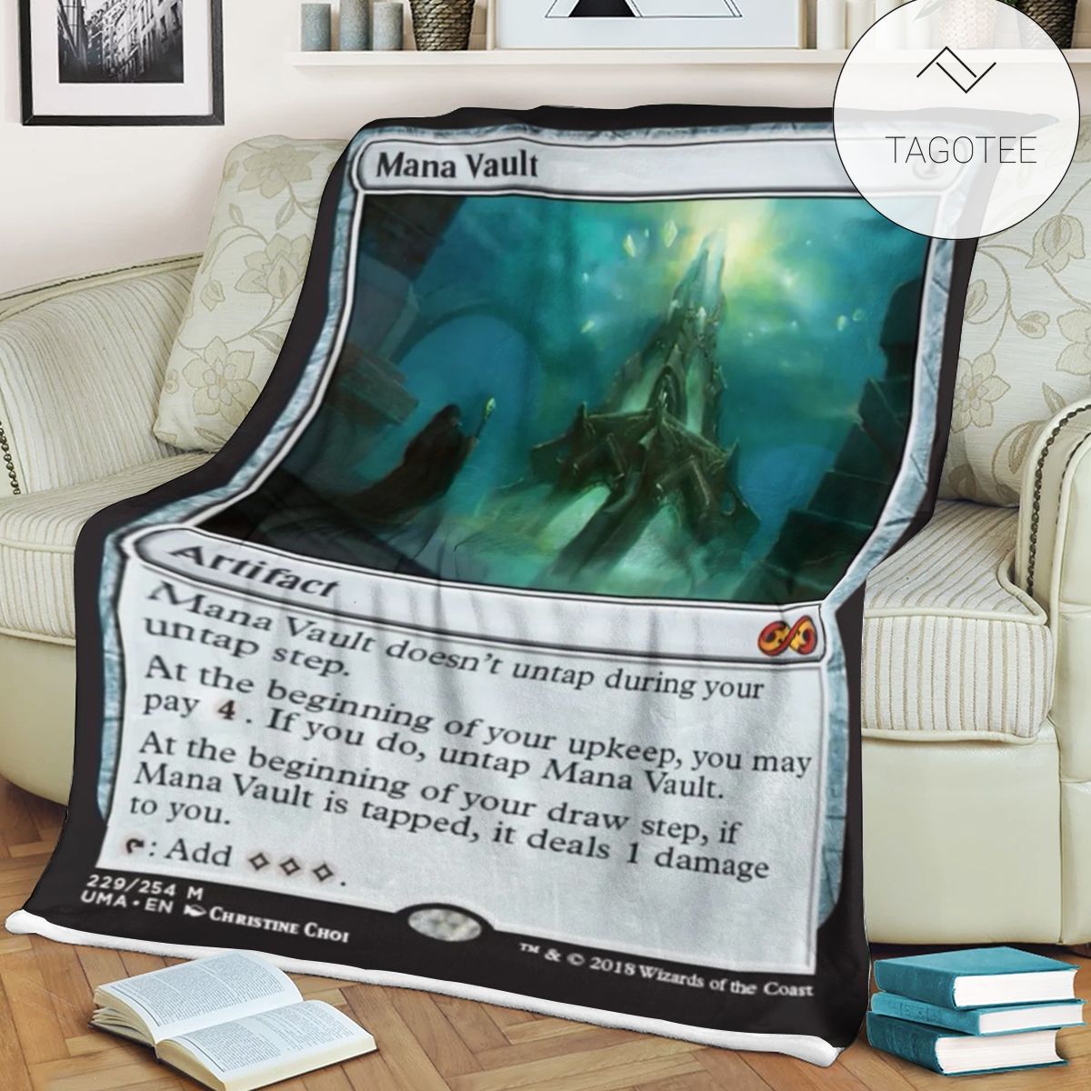 Game Mtg Magic The Gathering Mana Vault Soft Blanket Game Mtg Magic The Gathering Mana Vault Soft Blanket