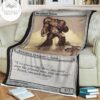 Game Mtg Magic The Gathering Mbs 109 Hexplate Golem Fleece Blanket