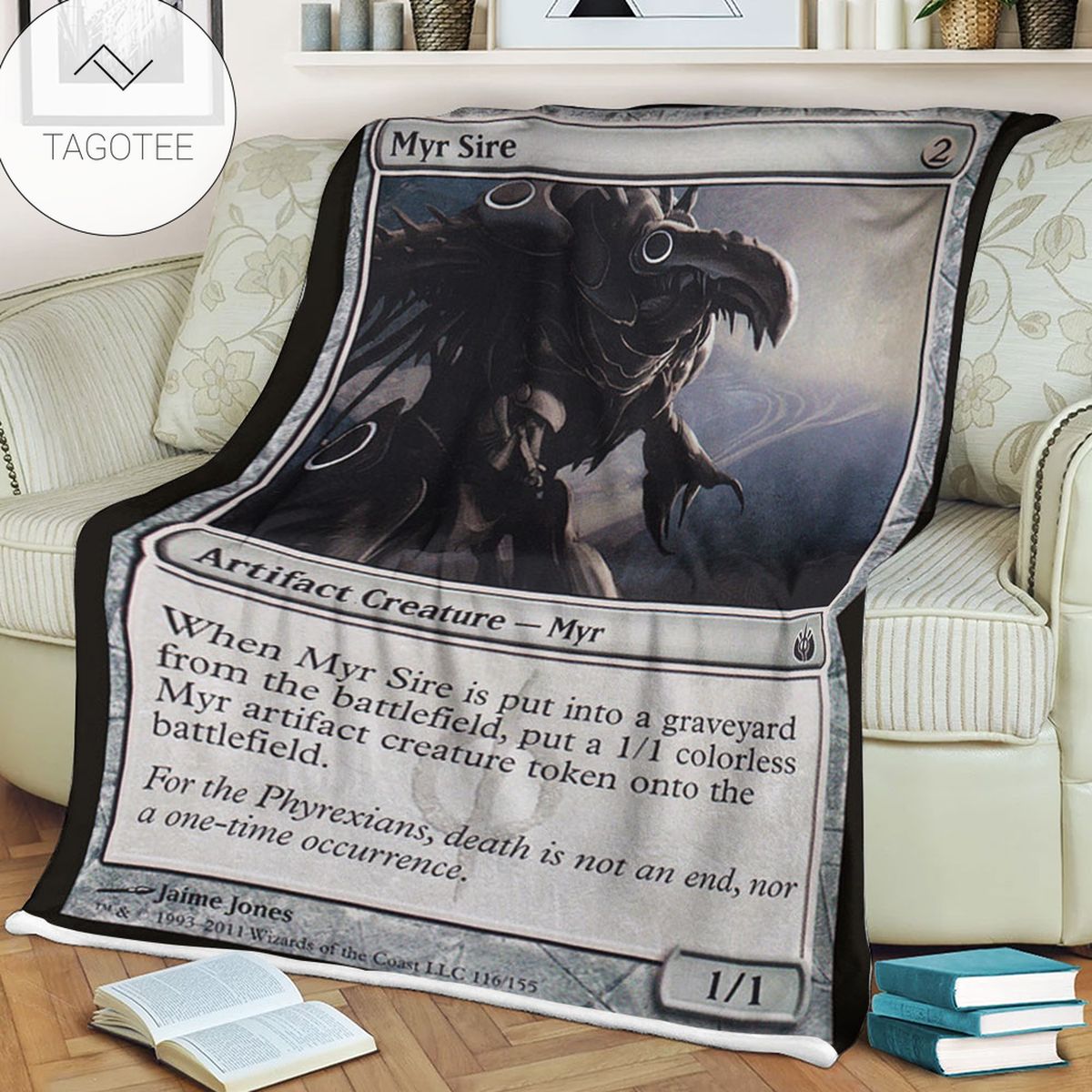 Game Mtg Magic The Gathering Mbs 116 Myr Sire Fleece Blanket Game Mtg Magic The Gathering Mbs 116 Myr Sire Fleece Blanket