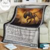 Game Mtg Magic The Gathering Mbs 118 Myr Welder Fleece Blanket