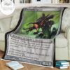 Game Mtg Magic The Gathering Mbs 120 Phyrexian Digester Fleece Blanket