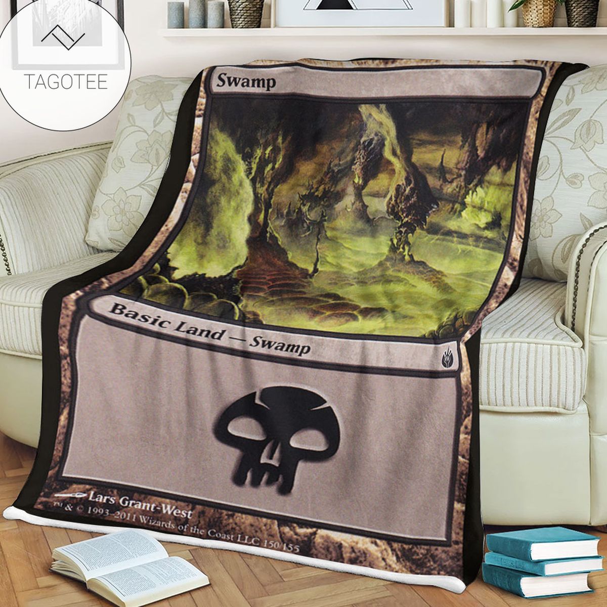 Game Mtg Magic The Gathering Mbs 150 Swamp Fleece Blanket Tagotee Game Mtg Magic The Gathering Mbs 150 Swamp Fleece Blanket Tagotee