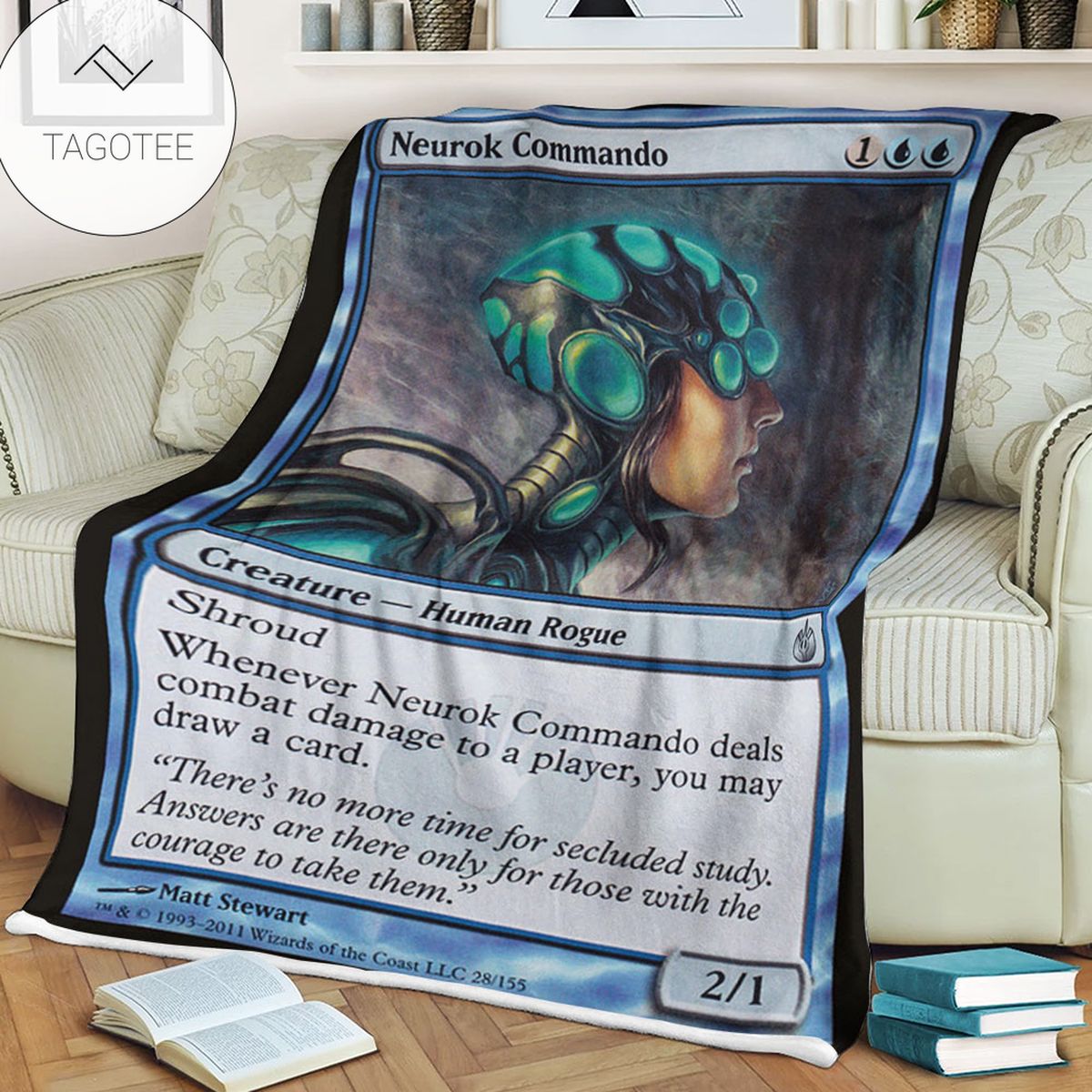 Game Mtg Magic The Gathering Mbs 28 Neurok Commando Fleece Blanket Tagotee Game Mtg Magic The Gathering Mbs 28 Neurok Commando Fleece Blanket Tagotee