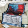 Game Mtg Magic The Gathering Mbs 34 Treasure Mage Fleece Blanket