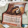 Game Mtg Magic The Gathering Mbs 63 Gnathosaur Fleece Blanket