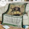 Game Mtg Magic The Gathering Mbs 90 Rot Wolf Fleece Blanket