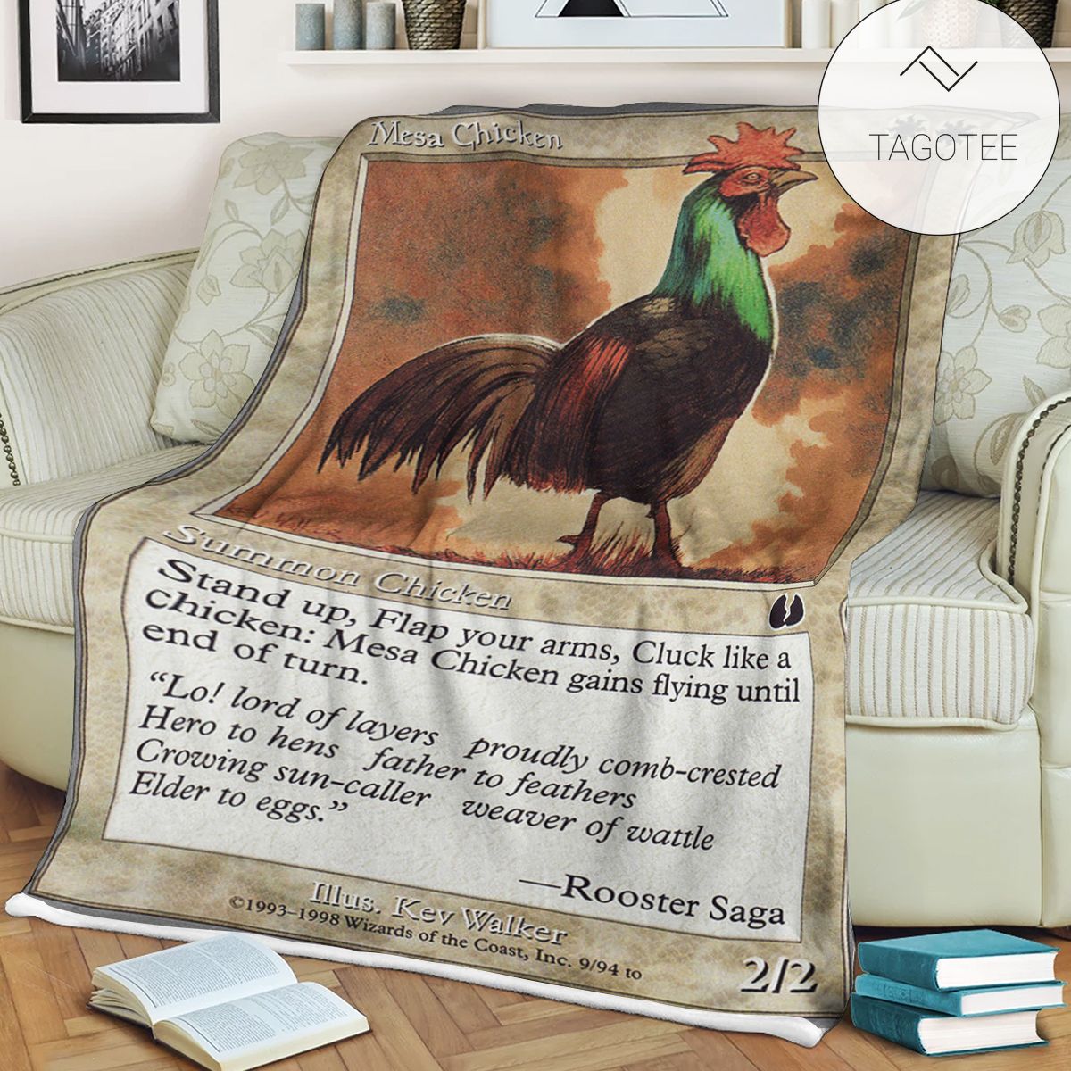 Game Mtg Magic The Gathering Mesa Chicken Blanket Game Mtg Magic The Gathering Mesa Chicken Blanket