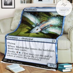 Game Mtg Magic The Gathering Mulldrifter Blanket