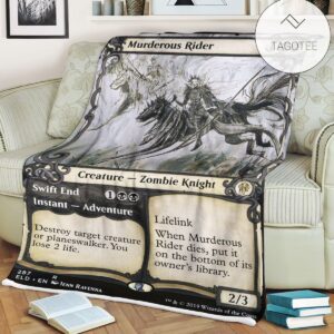 Game Mtg Magic The Gathering Murderous Rider Blanket Tagotee