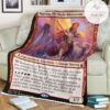 Game Mtg Magic The Gathering Najeela The Blade Blossom Sherpa Blanket