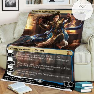 Game Mtg Magic The Gathering Narset Transcendent Blanket Tagotee