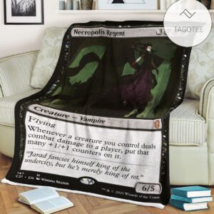 Game Mtg Magic The Gathering Necropolis Regent Blanket Tagotee