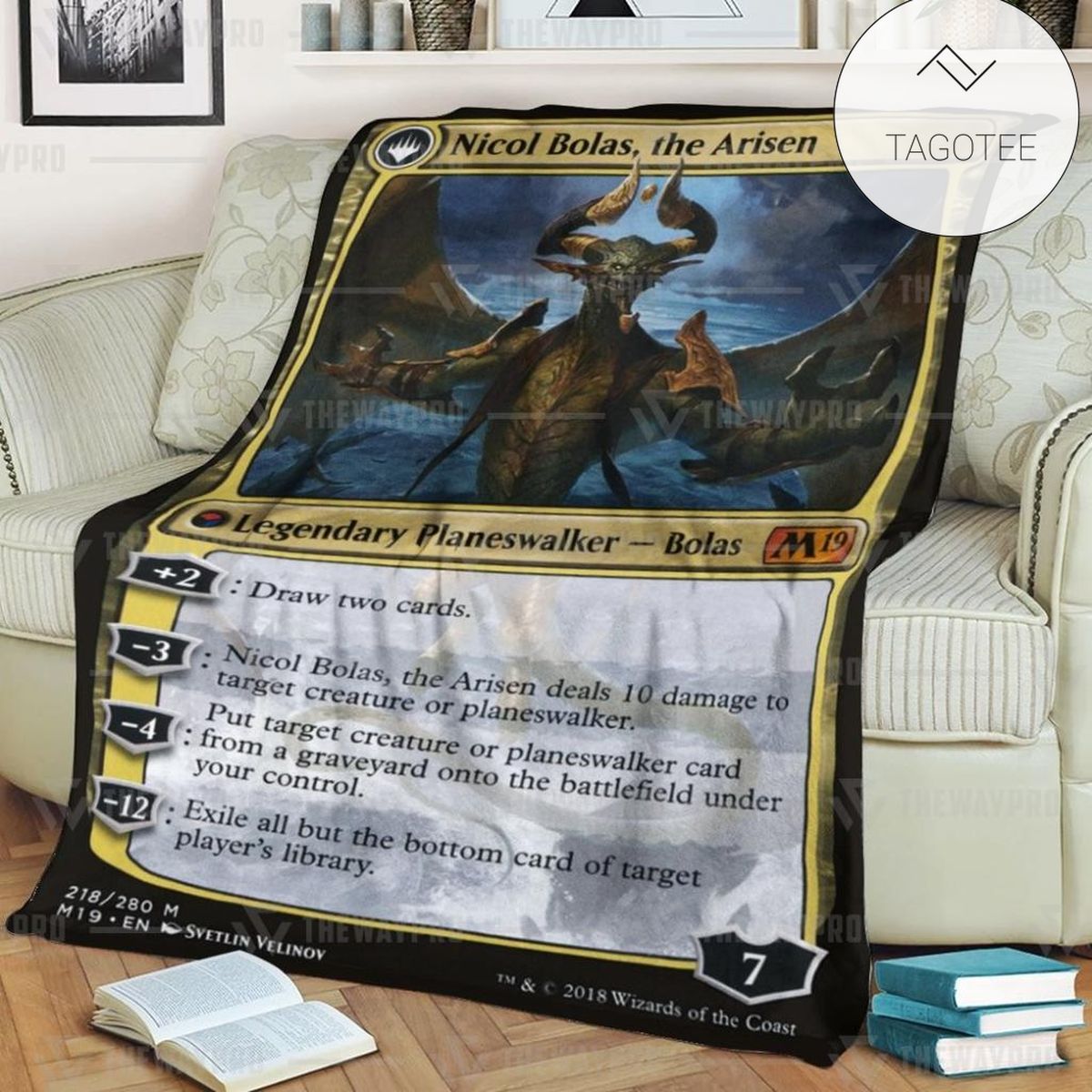 Game Mtg Magic The Gathering Nicol Bolas The Arisen Custom Soft Blanket Tagotee Game Mtg Magic The Gathering Nicol Bolas The Arisen Custom Soft Blanket Tagotee