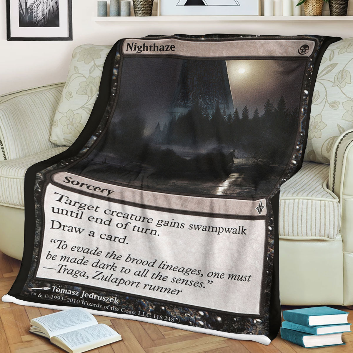 Game Mtg Magic The Gathering Nighthaze Sherpa Blanket 2 Game Mtg Magic The Gathering Nighthaze Sherpa Blanket 2