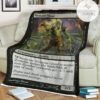 Game Mtg Magic The Gathering Noxious Ghoul Blanket