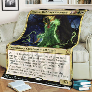 Game Mtg Magic The Gathering Obuun Mul Daya Ancestor Blanket 2