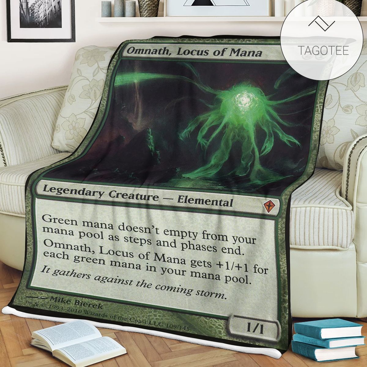 Game Mtg Magic The Gathering Omnath Locus Of Mana Blanket Tagotee Game Mtg Magic The Gathering Omnath Locus Of Mana Blanket Tagotee