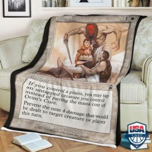 Game Mtg Magic The Gathering Orims Cure Sherpa Blanket 3