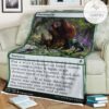 Game Mtg Magic The Gathering Outmuscle Blanket