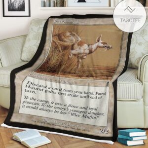 Game Mtg Magic The Gathering Patrol Hound Blanket