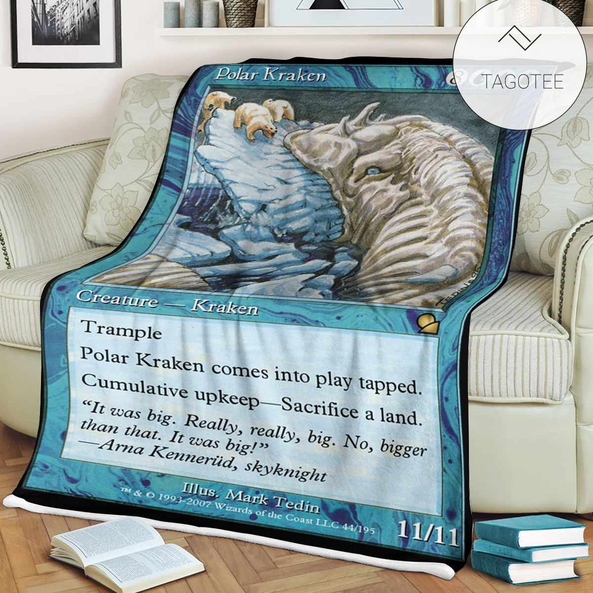 Game Mtg Magic The Gathering Polar Kraken Blanket Tagotee Game Mtg Magic The Gathering Polar Kraken Blanket Tagotee