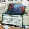 Game Mtg Magic The Gathering Polyraptors Blanket Tagotee