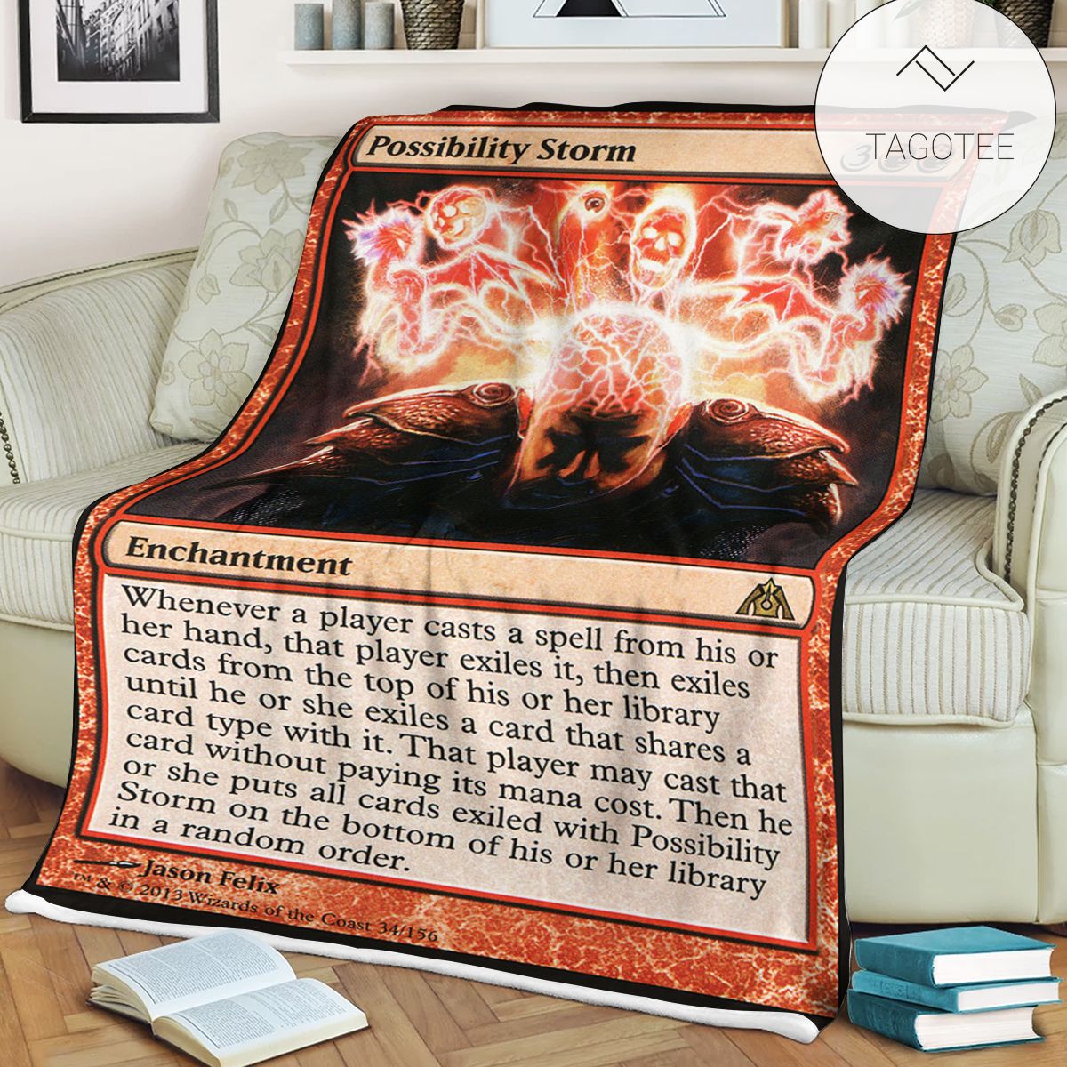 Game Mtg Magic The Gathering Possibility Storm Blanket Game Mtg Magic The Gathering Possibility Storm Blanket