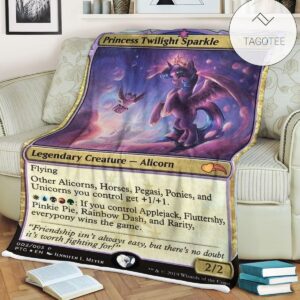 Game Mtg Magic The Gathering Princess Twilight Sparkle Blanket