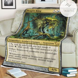 Game Mtg Magic The Gathering Reaper King Blanket Tagotee