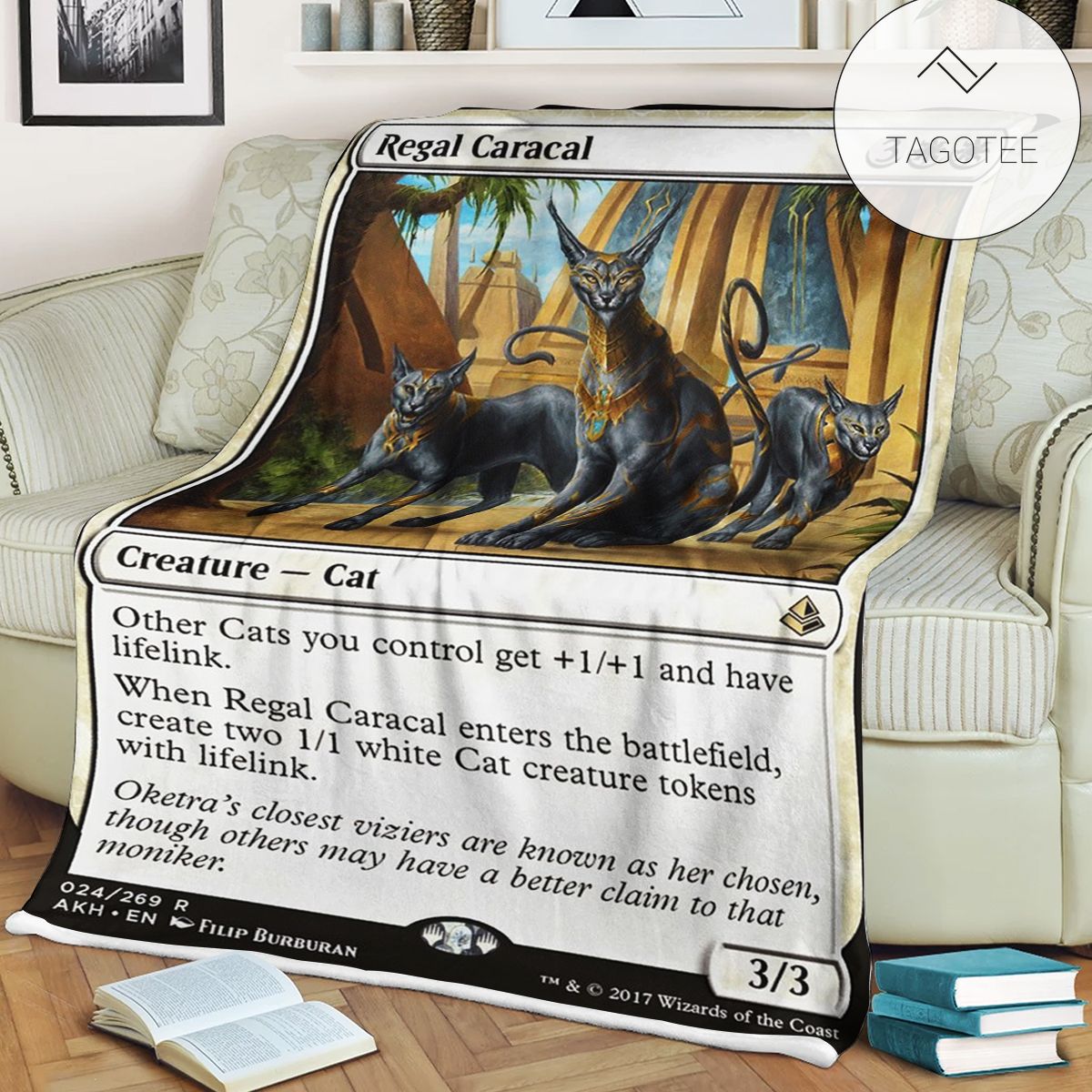 Game Mtg Magic The Gathering Regal Caracal Blanket Game Mtg Magic The Gathering Regal Caracal Blanket