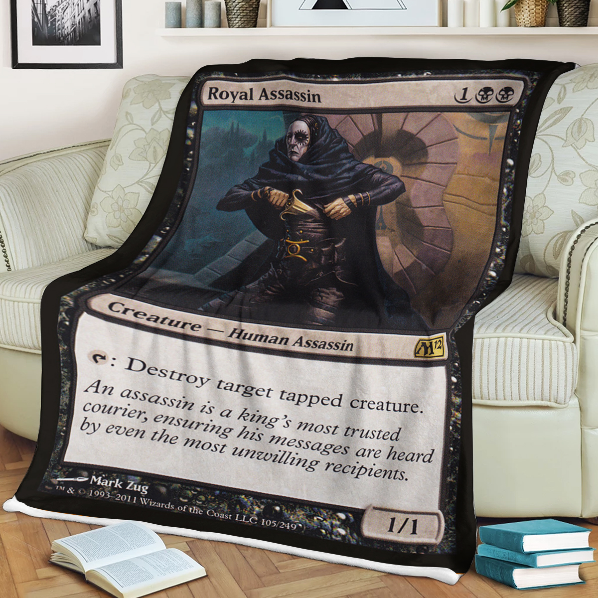 Game Mtg Magic The Gathering Royal Assassin Blanket 2 Game Mtg Magic The Gathering Royal Assassin Blanket 2