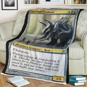 Game Mtg Magic The Gathering Sanctum Plowbeast Sherpa Blanket