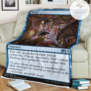 Game Mtg Magic The Gathering Sleep Blanket