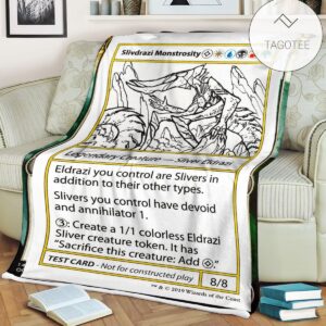Game Mtg Magic The Gathering Slivdrazi Monstrosity Blankets Tagotee
