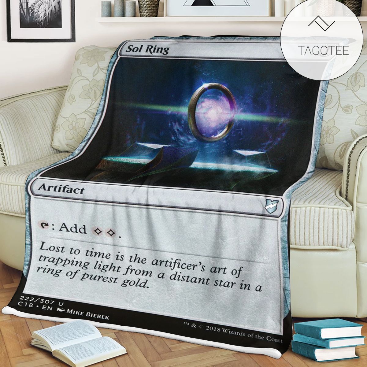 Game Mtg Magic The Gathering Sol Ring Blanket Tagotee Game Mtg Magic The Gathering Sol Ring Blanket Tagotee