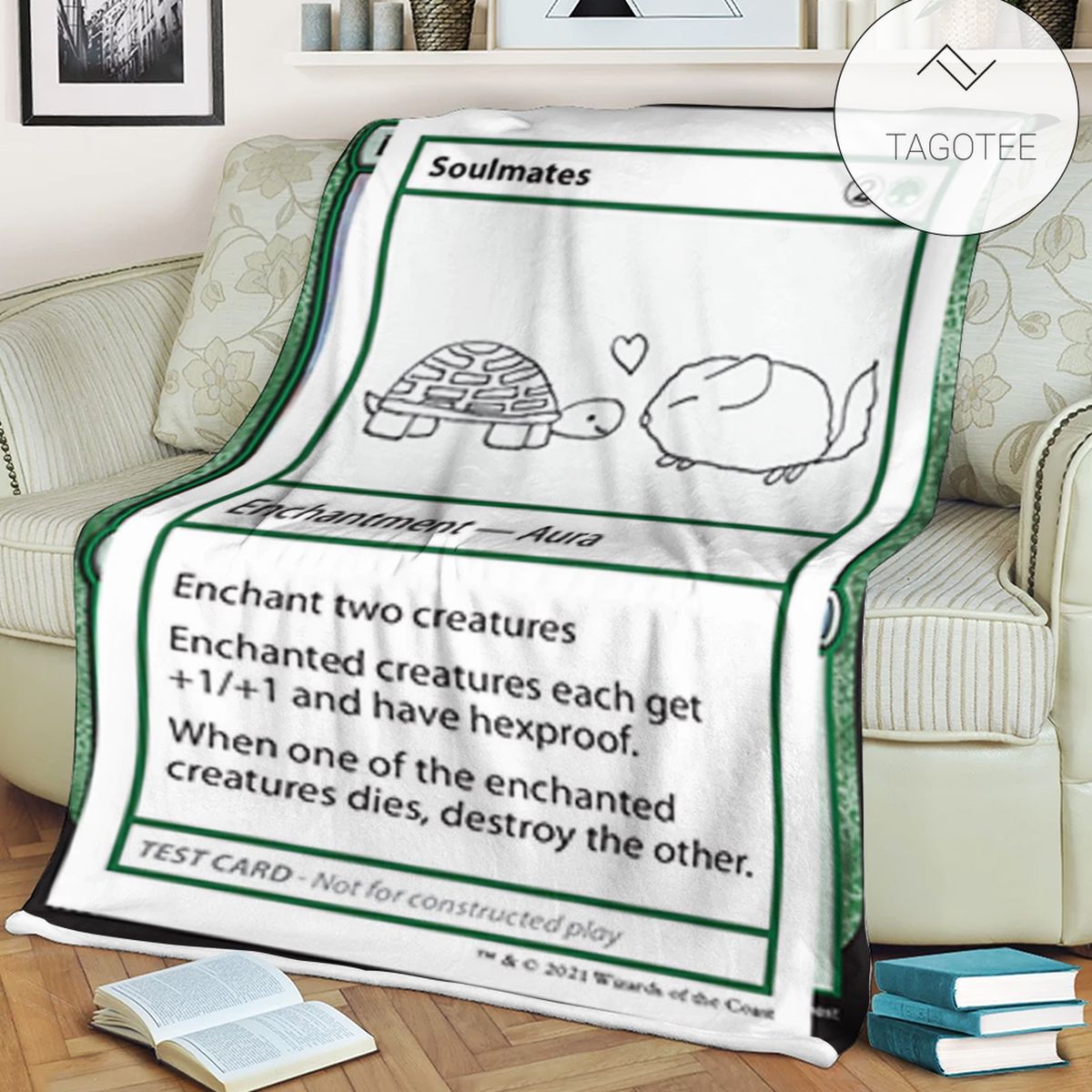 Game Mtg Magic The Gathering Soulmates Blanket Tagotee Game Mtg Magic The Gathering Soulmates Blanket Tagotee