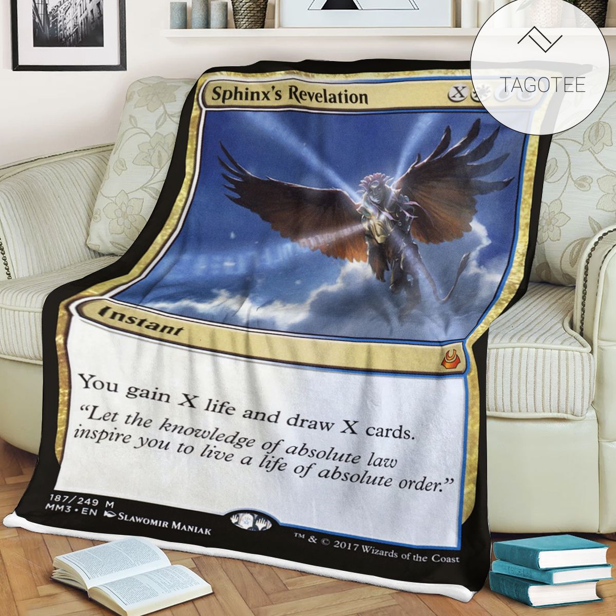Game Mtg Magic The Gathering Sphinxs Revelation Blanket Game Mtg Magic The Gathering Sphinxs Revelation Blanket