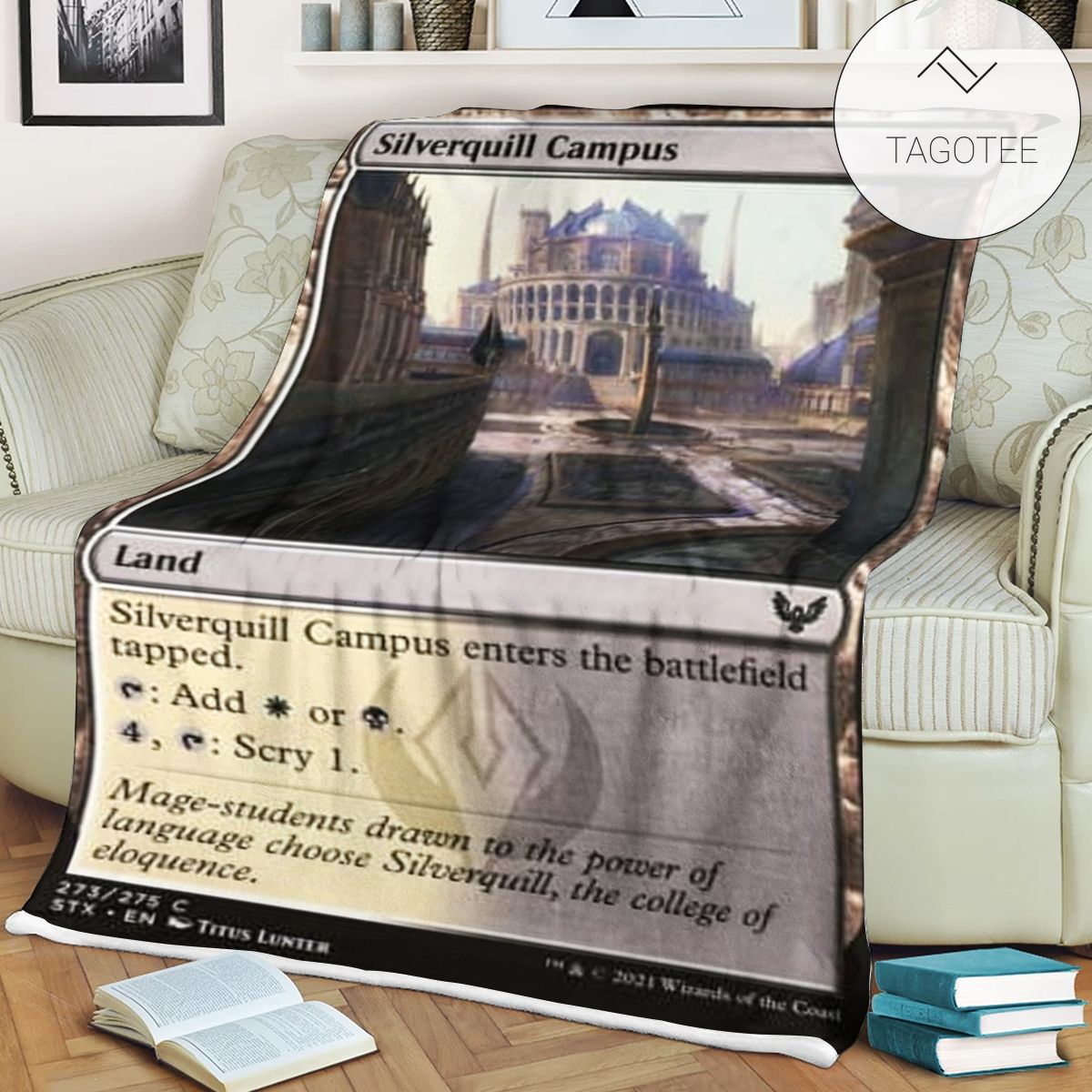 Game Mtg Magic The Gathering Stilverquill Campus Blanket Tagotee Game Mtg Magic The Gathering Stilverquill Campus Blanket Tagotee