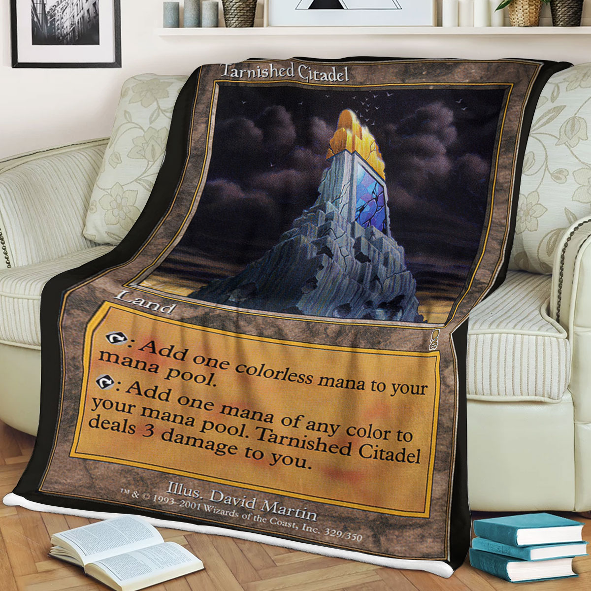 Game Mtg Magic The Gathering Tarnished Citadel Sherpa Blanket Game Mtg Magic The Gathering Tarnished Citadel Sherpa Blanket