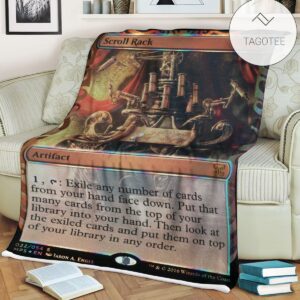 Game Mtg Magic The Gathering The Rack Blanket Tagotee